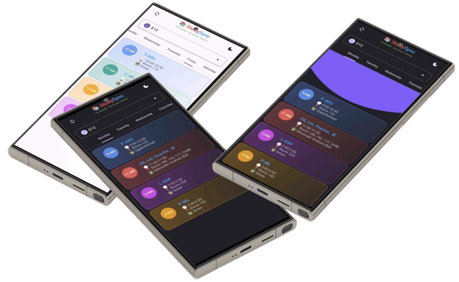 StudySync - TimeTable App